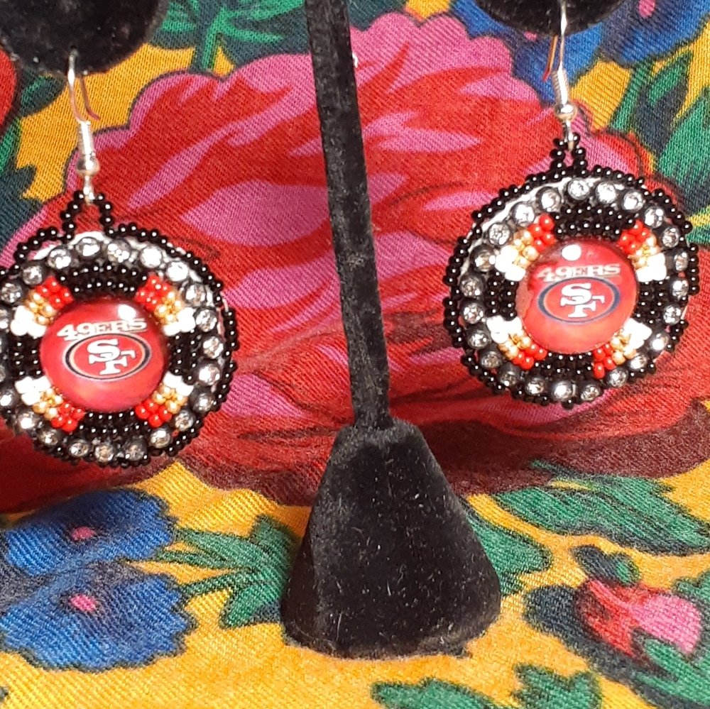 NFL San Francisco 49ers Native American Earrings